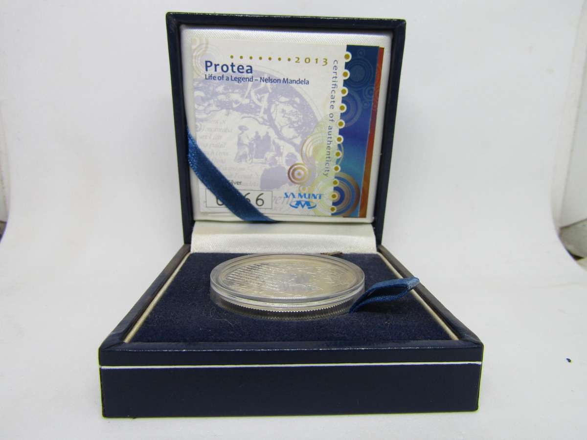 2013 South African Life of a Legend Silver R1