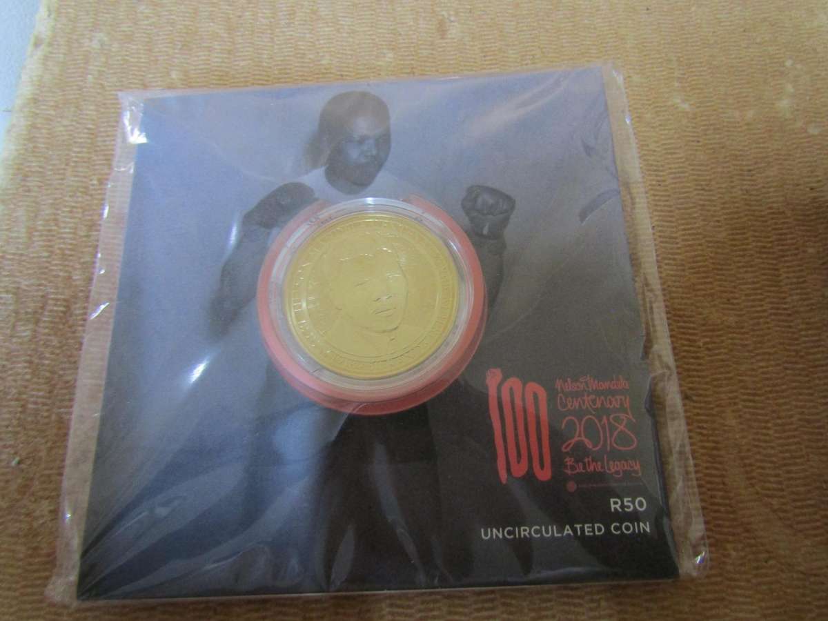 2018 Nelson Mandela Centenary Alumimium Bronze Coin