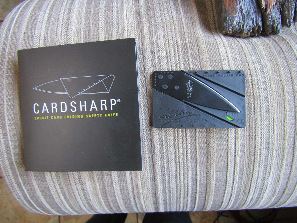 Credit Card Folding Knive.