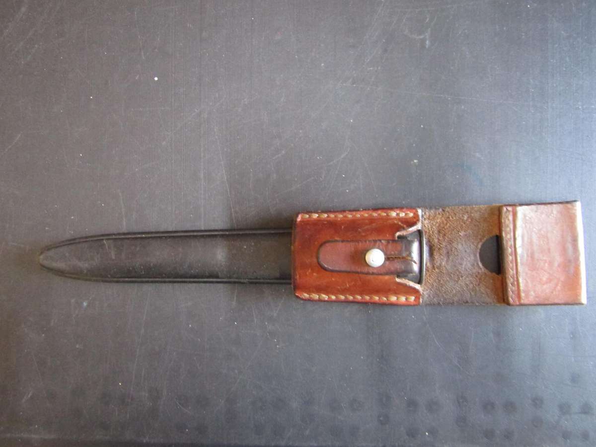 m hachler wallikon zr 88 bayonet scabbard with Frog