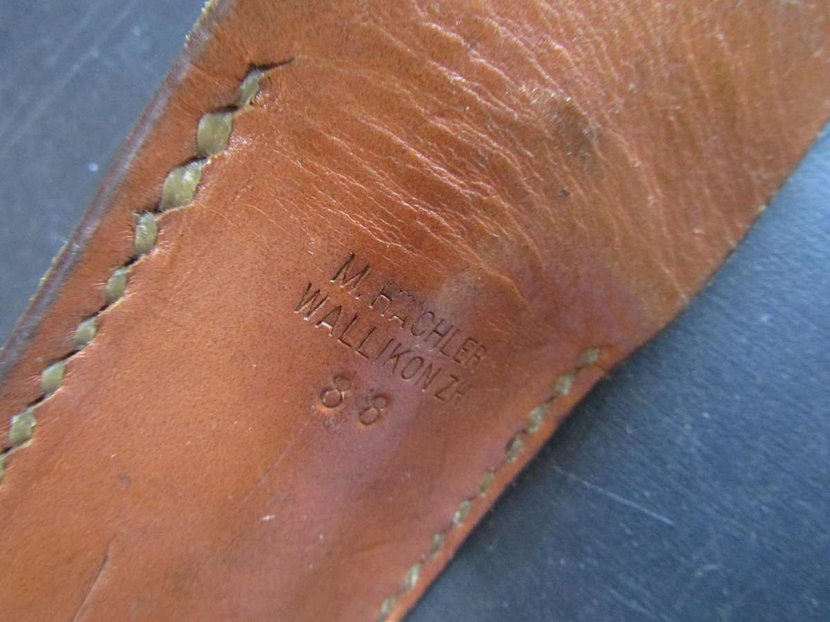 m hachler wallikon zr 88 bayonet scabbard with Frog