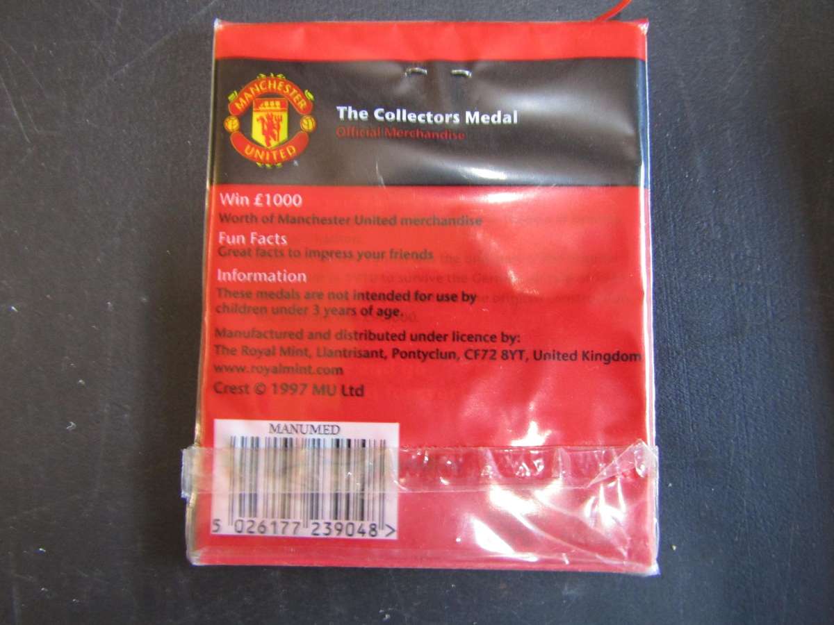 2 Old Trafford Manchester United Worst Football team Medallion
