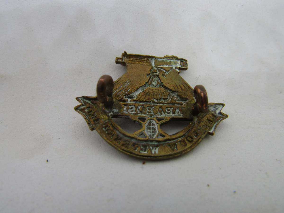 SADF Regiment Louw Wepenaar Collar Badge 3cm across