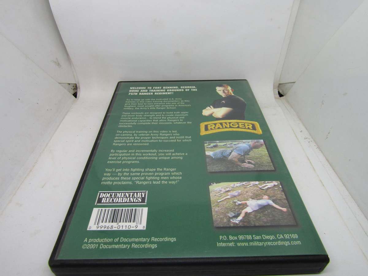 Becoming a US Army Ranger  The Workout DVD