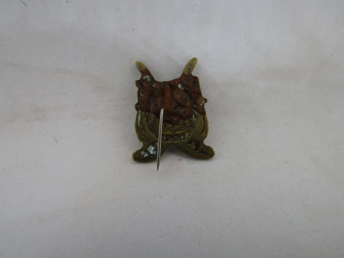 Old ZAR Copper Coat of Arms 2cm