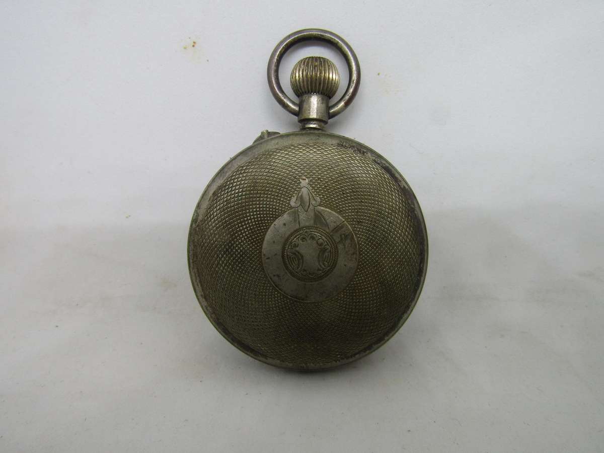Silver Men's Pocket Watch. Banked 80% Silver. Weight  61.35