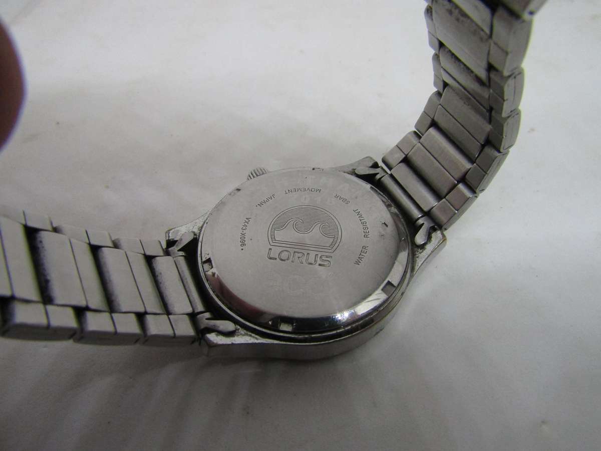 Lorus Gentleman Dress watch  Day Date. Works