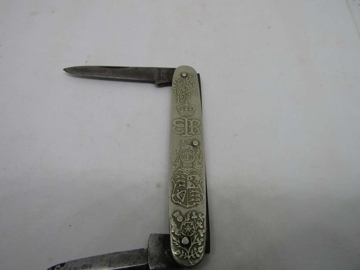 1937 Souvenir of Coronation Pocket knife. Never seen before