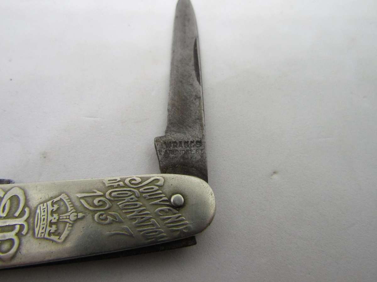 1937 Souvenir of Coronation Pocket knife. Never seen before