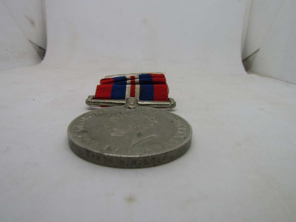 WW2 1939 to 1945 Medal to  NM Louw