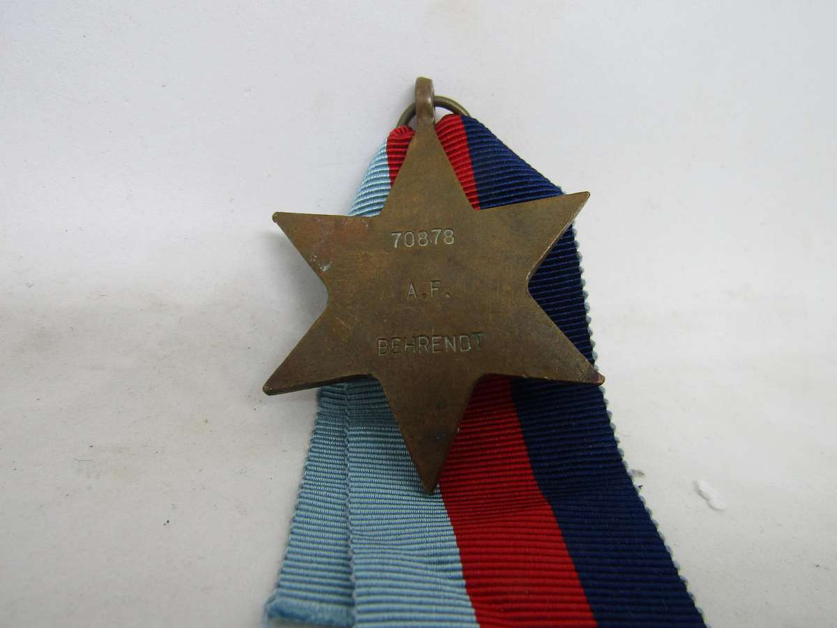 7 WW2 1939 to 1945 Star to Various people