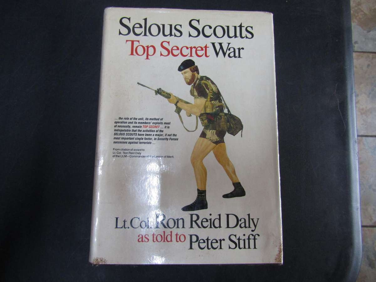 Selous Scouts Hardback Book. See condition