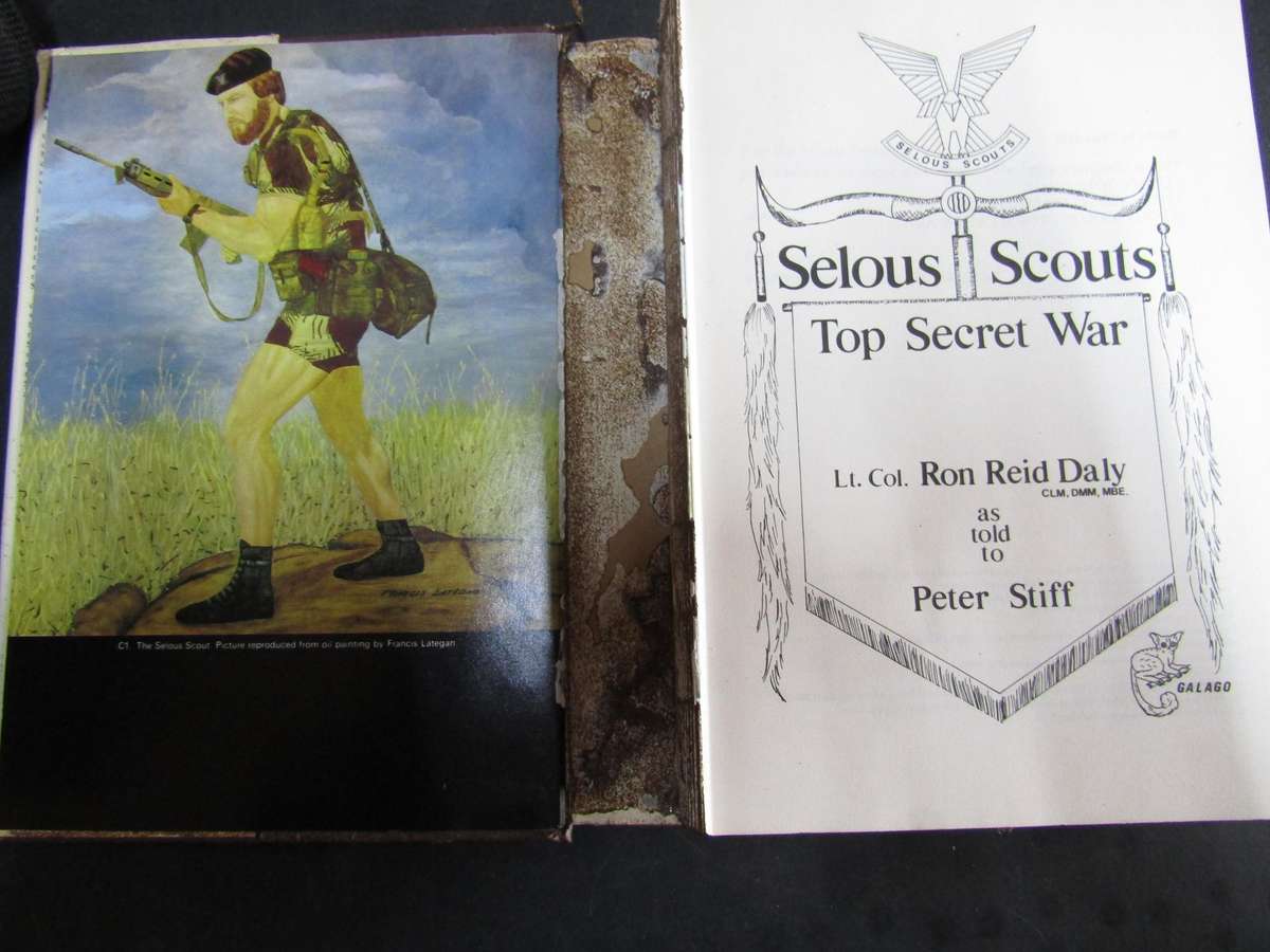 Selous Scouts Hardback Book. See condition