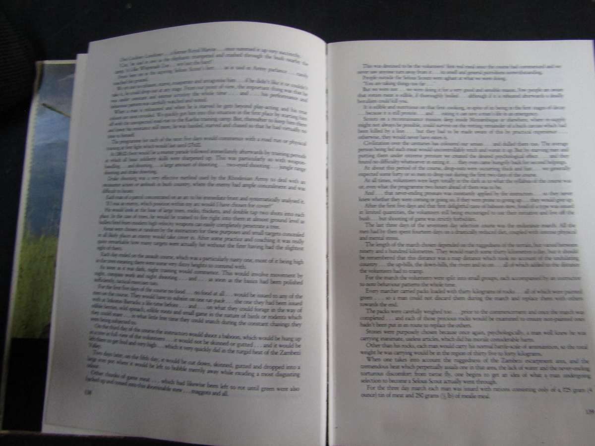 Selous Scouts Hardback Book. See condition