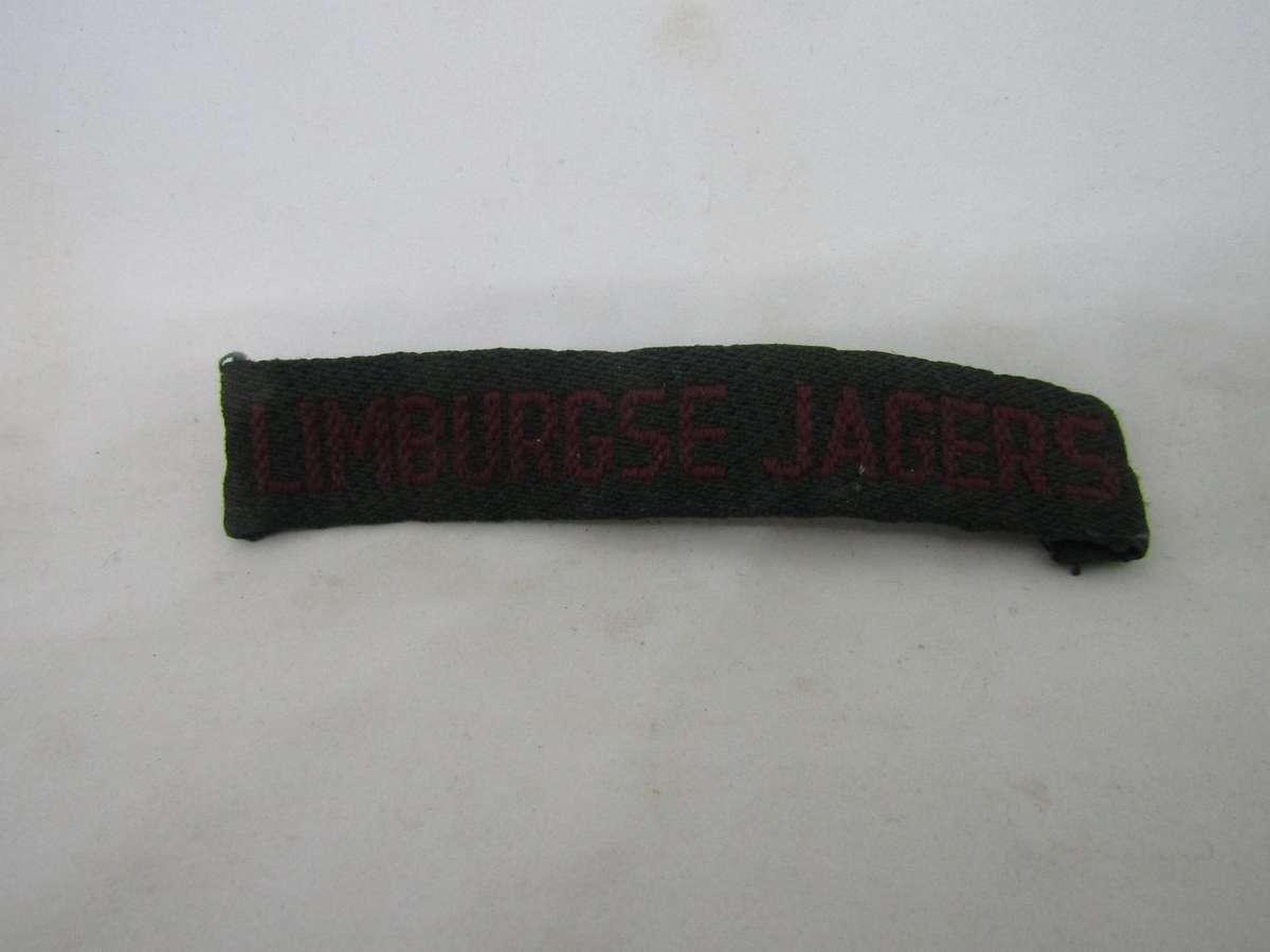 Netherland Limburgse Jagers shoulder title 6.5cm long
