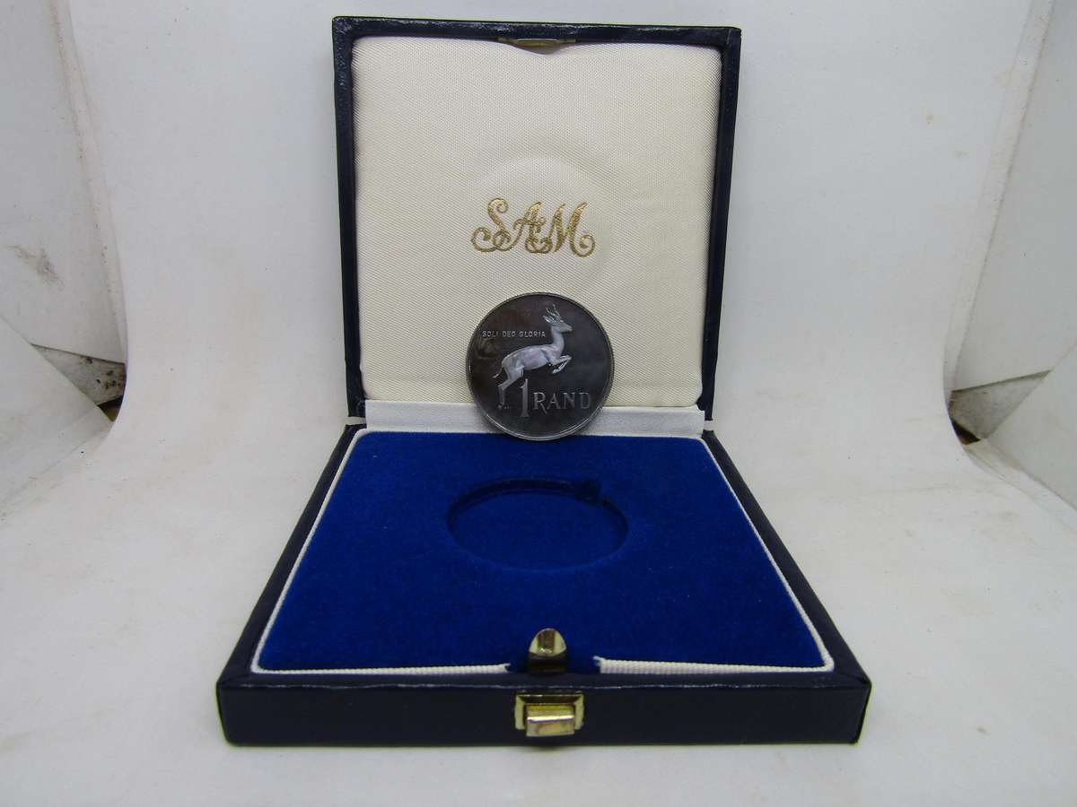 1987 South African Silver One Rand R1 (Proof)