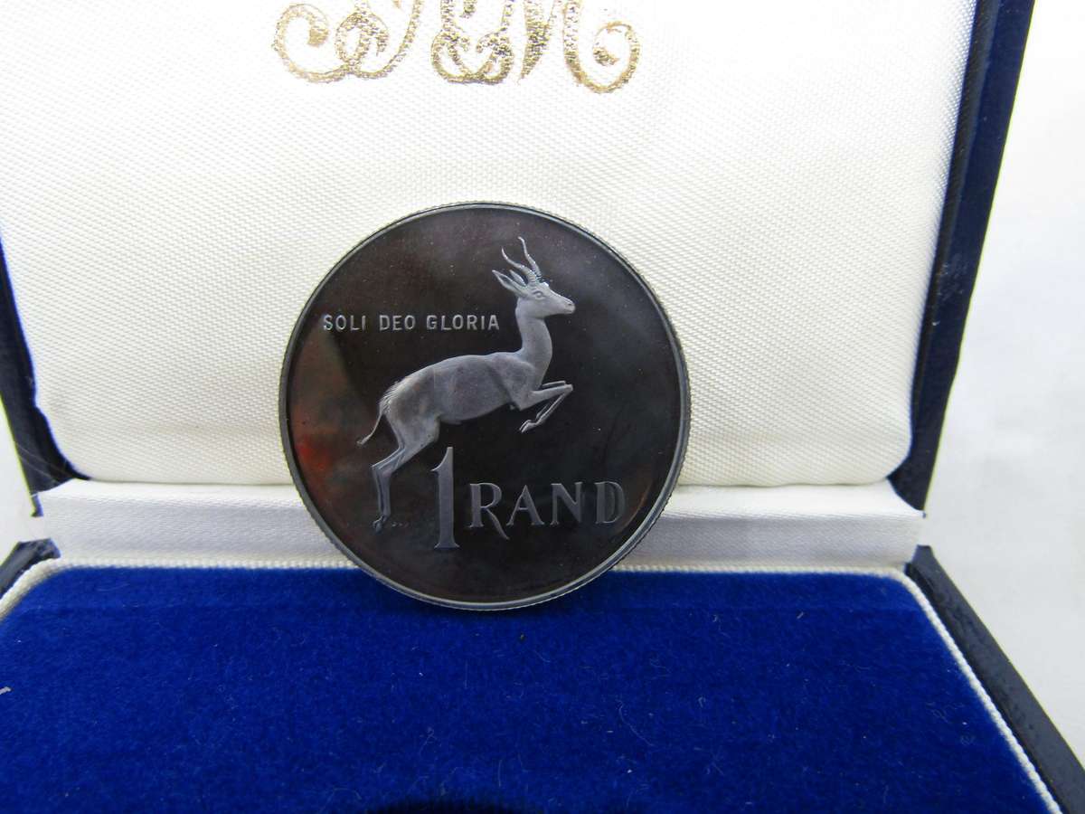 1987 South African Silver One Rand R1 (Proof)