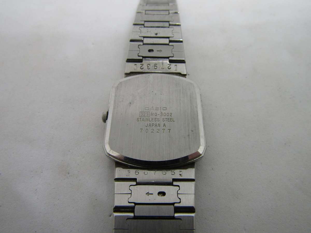 1985 Casio Men's MQ- 3002 3cm diameter. 50% working and then stops