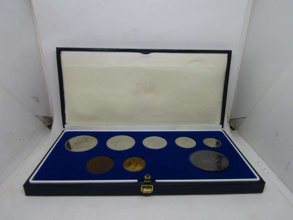 1989 South African Proof Set with Double R1 (Proof)