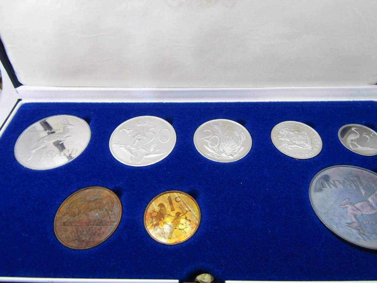 1989 South African Proof Set with Double R1 (Proof)