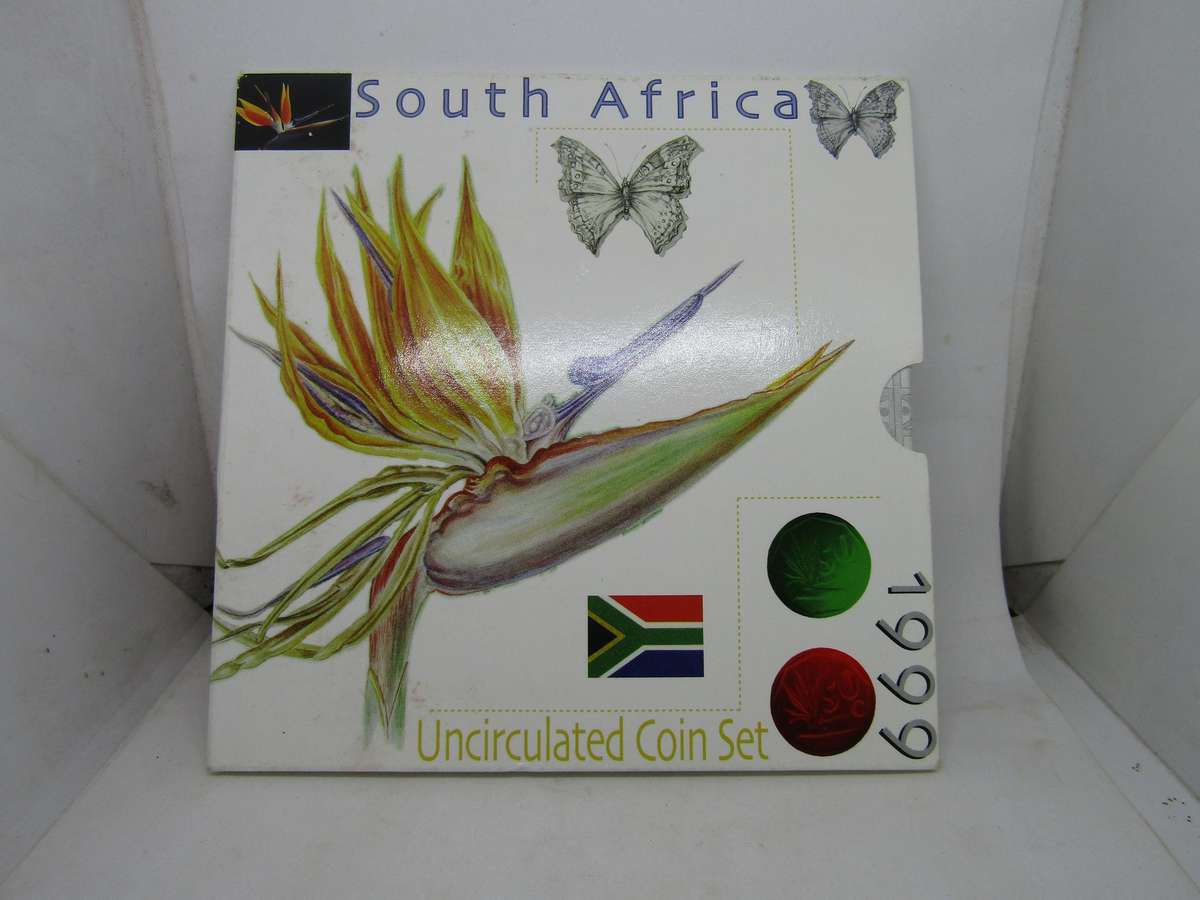 1996 South African Unc Set. Cardboard Type