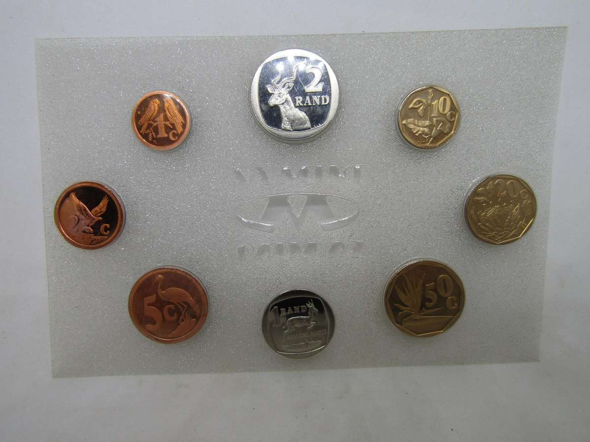 1993 South African Unc Set. Bid per set.