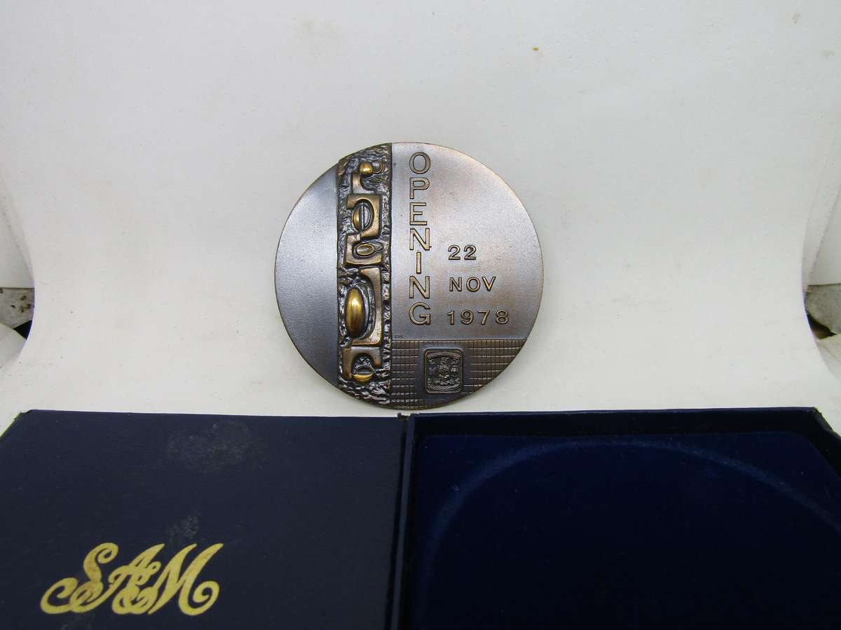 Large Bronze Medal to The Opening of the SA Mint 1978 in SA Mint Box