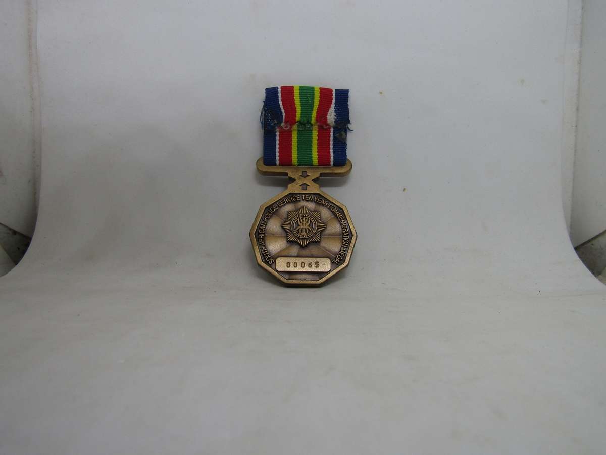 SAP 10 Years Commemoration Medal. Full Size