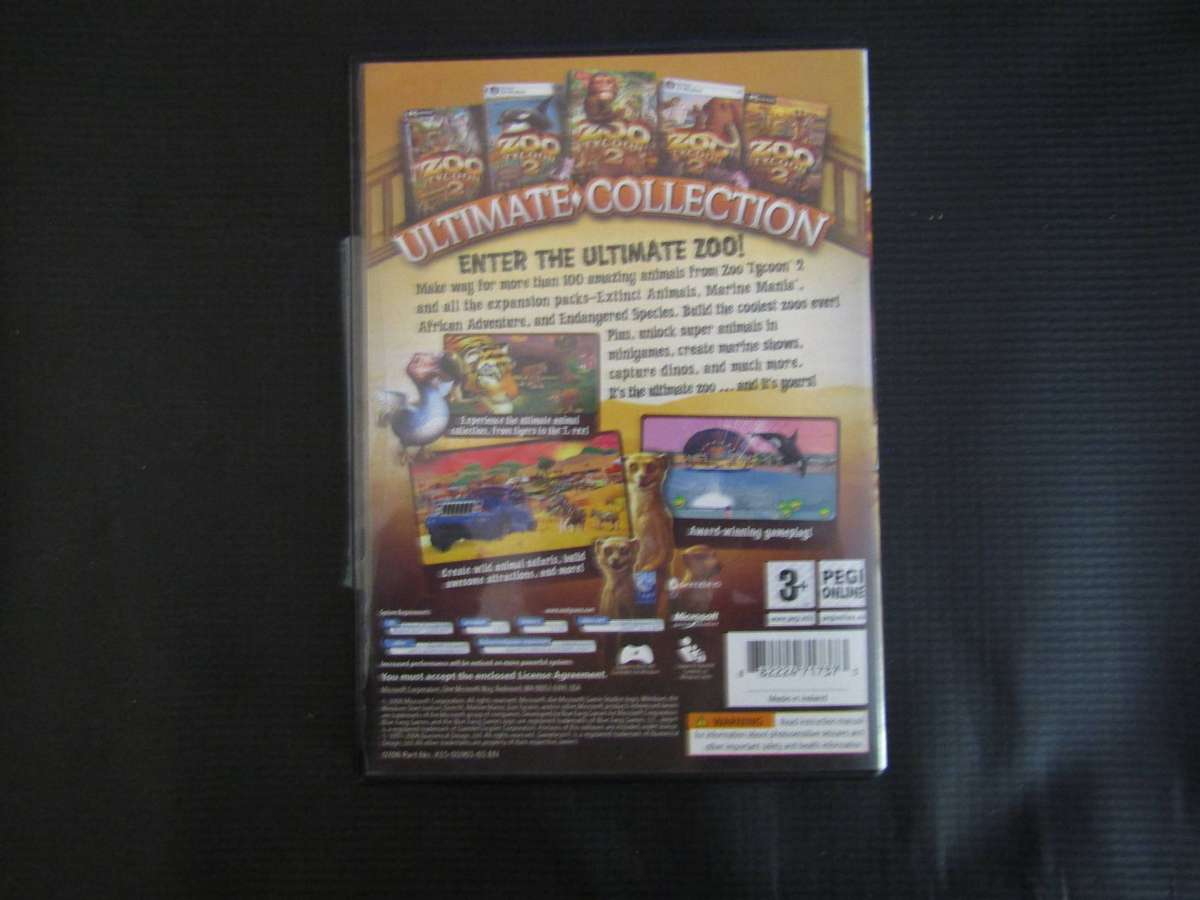 Zoo Tycoon 2 By Blue Fang PC CD Game