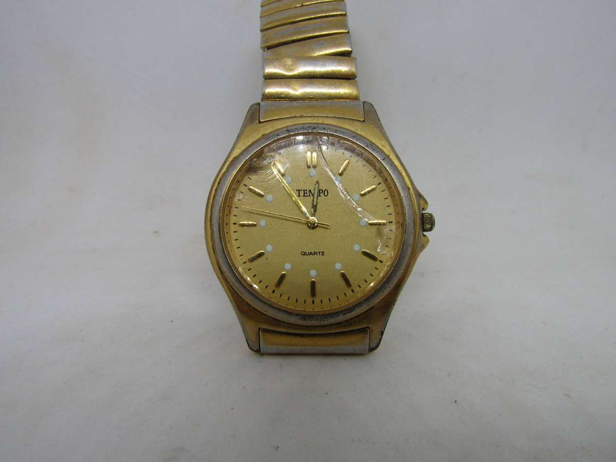 Tempo Men's Wrist Watch . Spares or Restoration