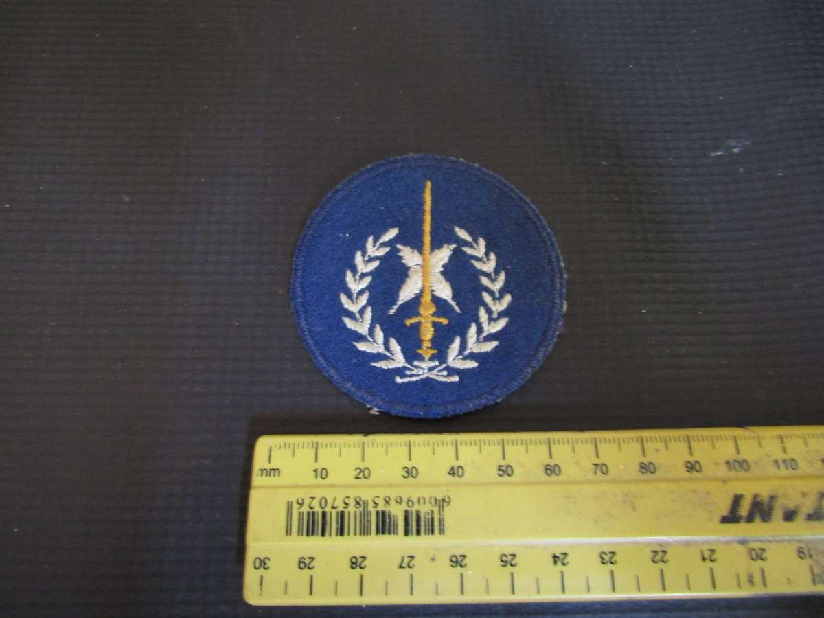 RARE SADF S.A. DIRECTOR GENERAL PERSONNEL SHOULDER PATCH