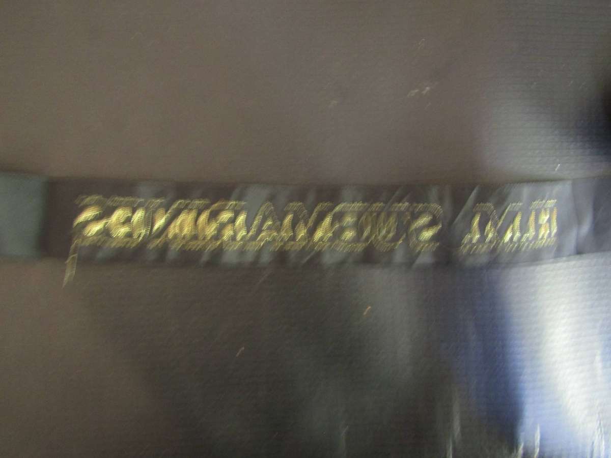 UK His Majesty WW2 Submarines Cap Tally