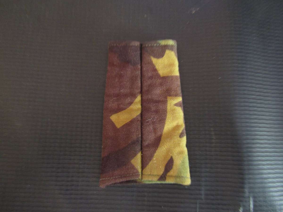 British Army DPM Officers  Ranks