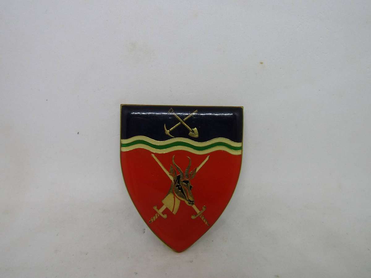 SADF North West Command Shoulder flash. Pins intact