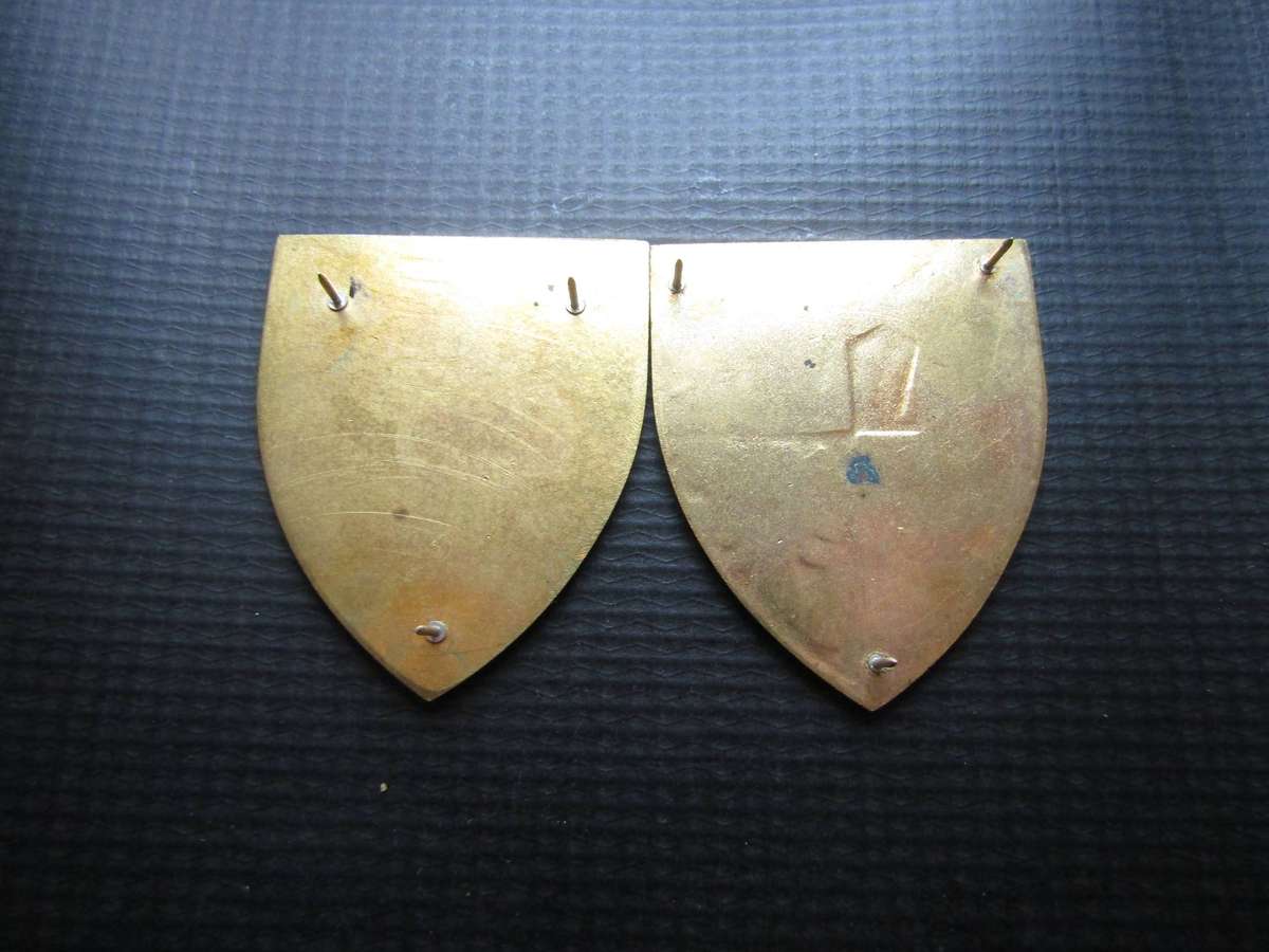 SADF Pair of Recife Commando Shoulder flash. Pins intact