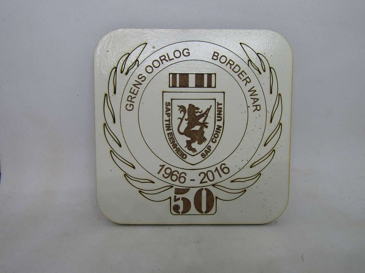 Grens Oorlog Border War Coaster 1966 - 2016
