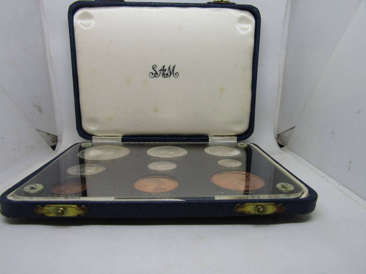 1954 South African Proof set Mintage: 875 set