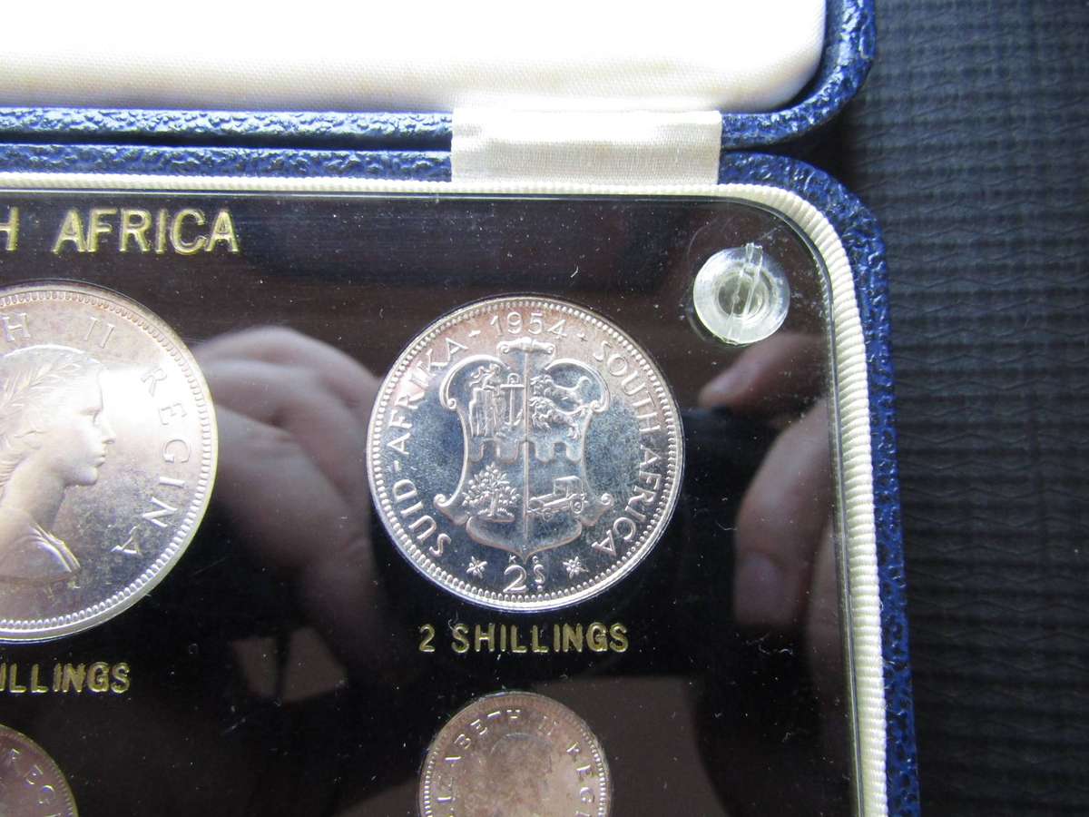 1954 South African Proof set Mintage: 875 set