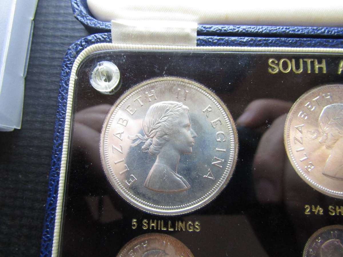1954 South African Proof set Mintage: 875 set