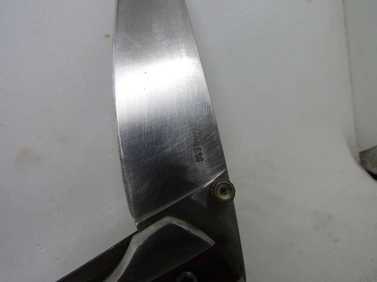 Unknown Pocket Knive 10 cm. Heavy