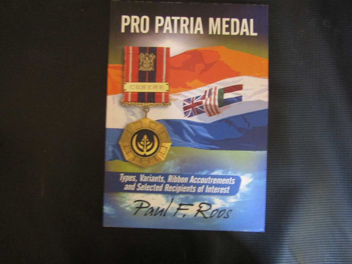 Pro Patria Medal By Paul Roos