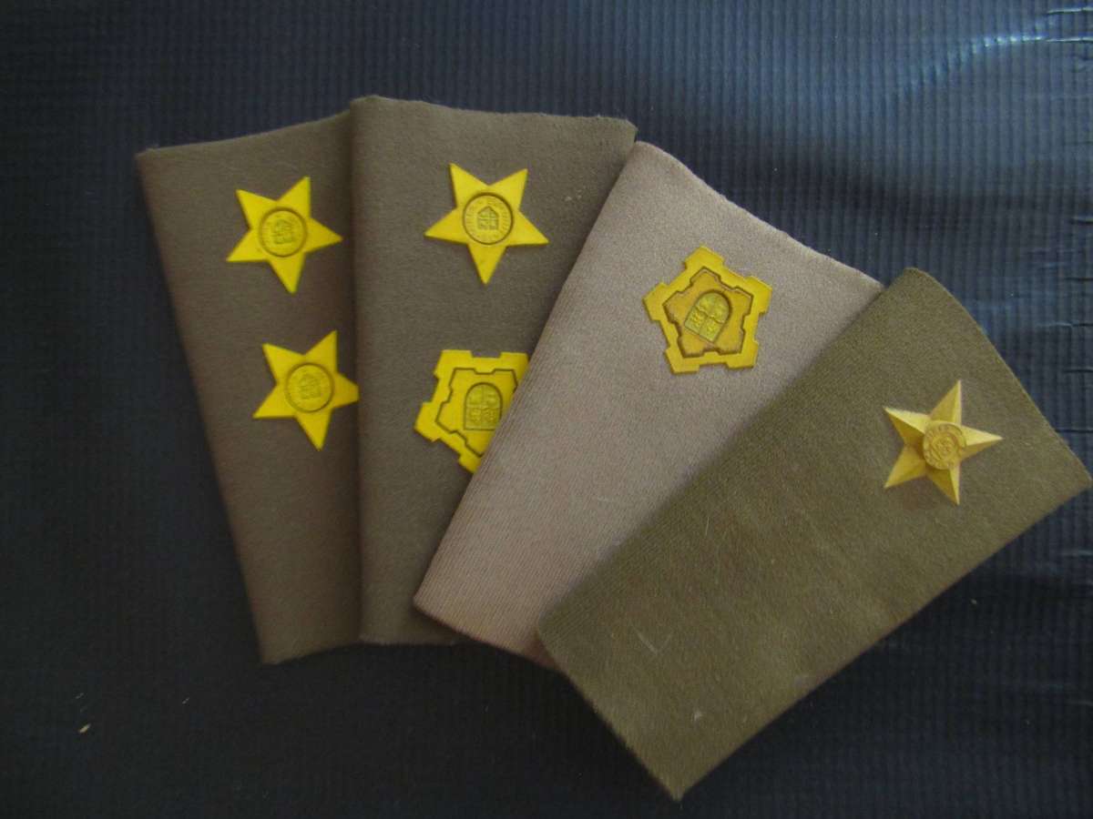 SADF Nutria Ranks. Buy now for all 4