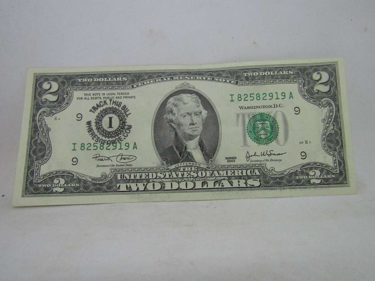 UNC United States $2 Banknote ( 2 Available )