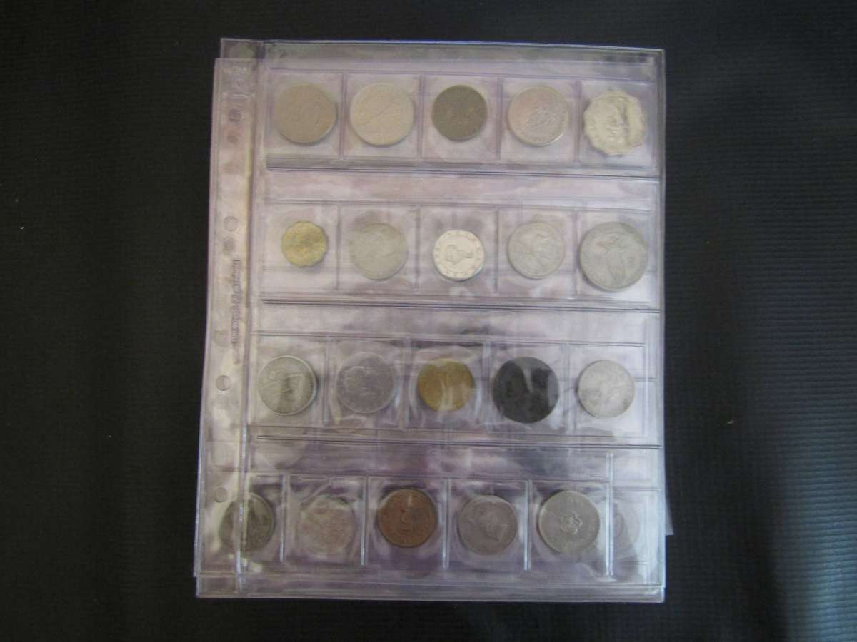 17 Pages of World and SA Coins