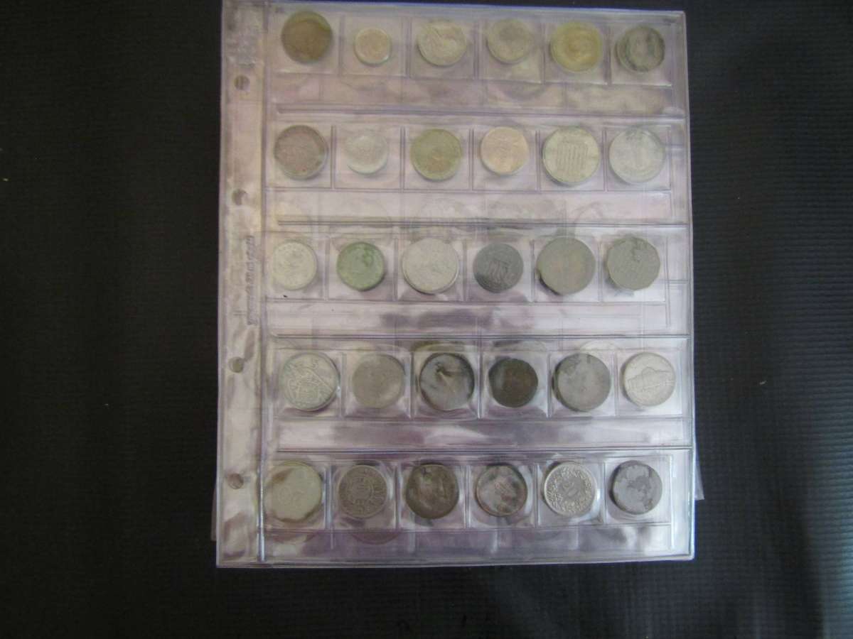 17 Pages of World and SA Coins