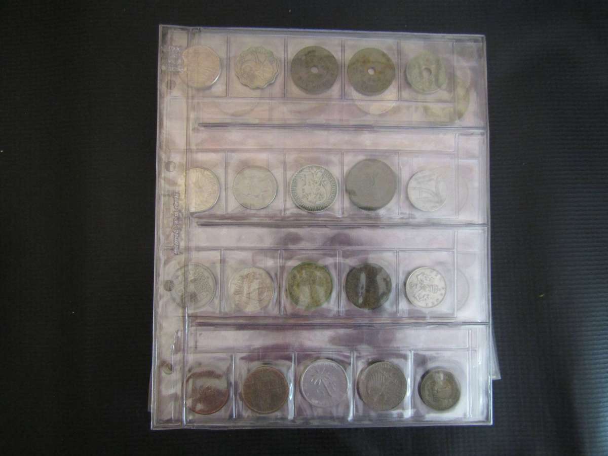 17 Pages of World and SA Coins