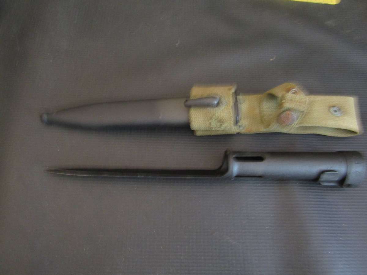 SADF Apple Core FN Bayonet. Looks Spray Painted. Looks really good