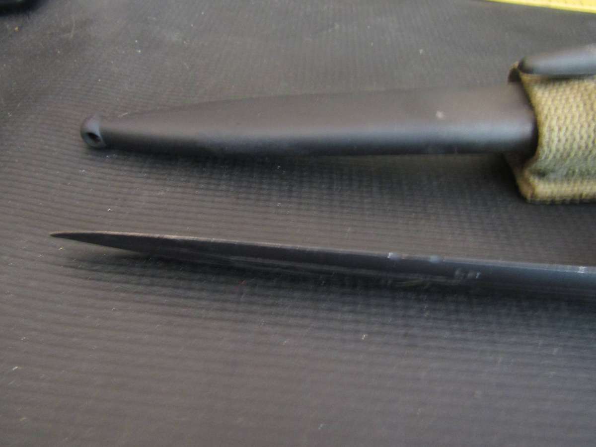 SADF Apple Core FN Bayonet. Looks Spray Painted. Looks really good