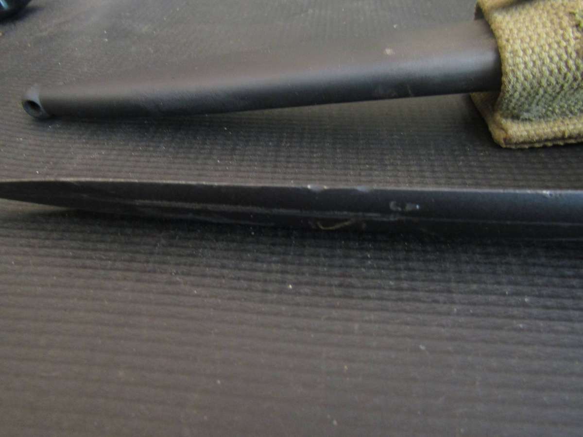 SADF Apple Core FN Bayonet. Looks Spray Painted. Looks really good