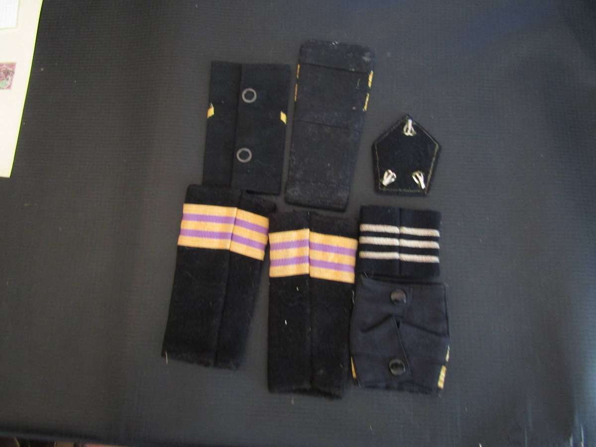 Various SA Navy Ranks and insignia